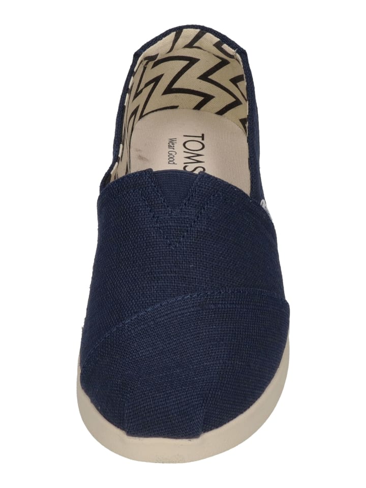 TOMS Espadrilles ALPARGATA PLUS in blau günstig kaufen