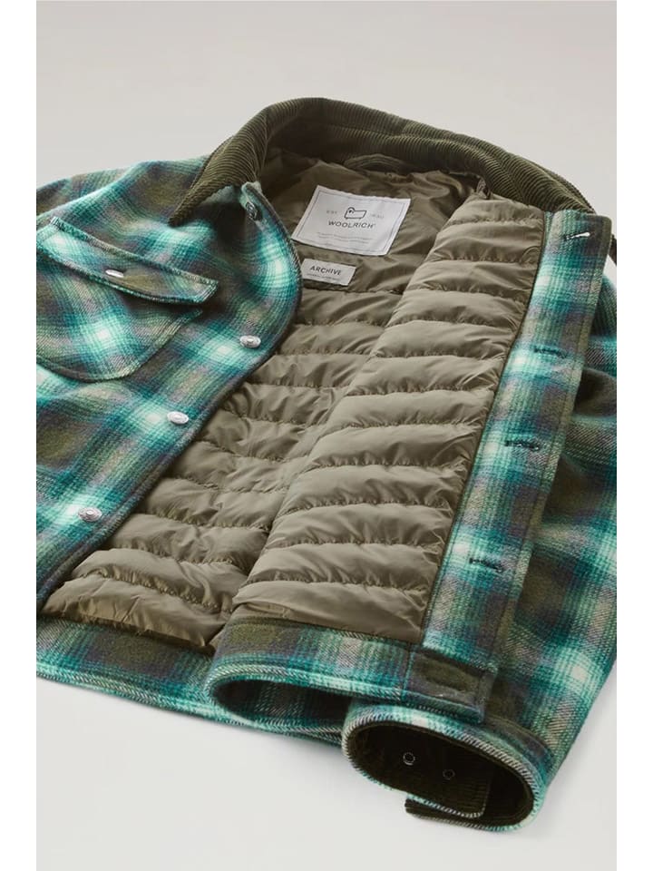Woolrich Winterjacke in Grün günstig kaufen