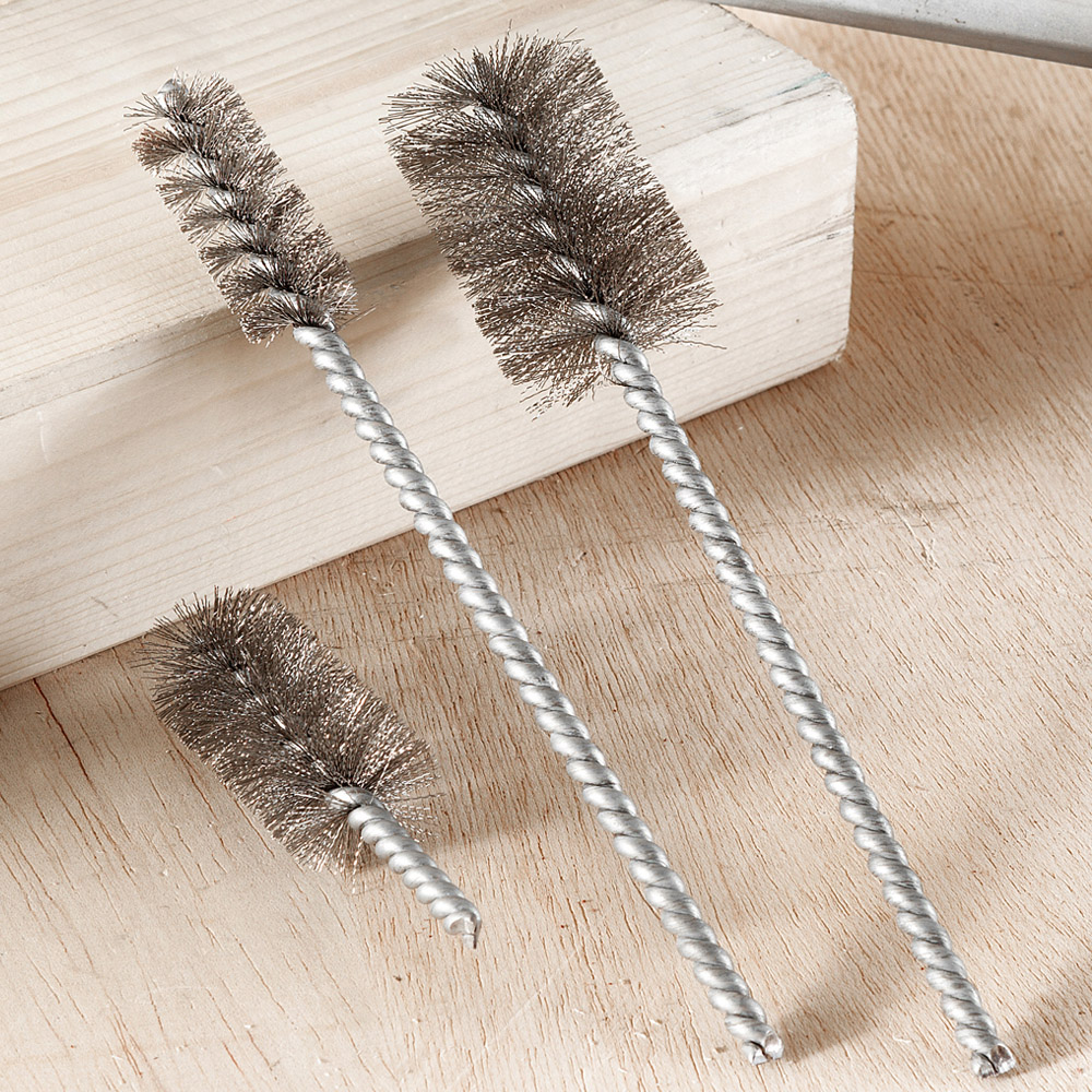 Kraft Werkzeuge Zylinder-Drahtbürsten-Set 3tlg.