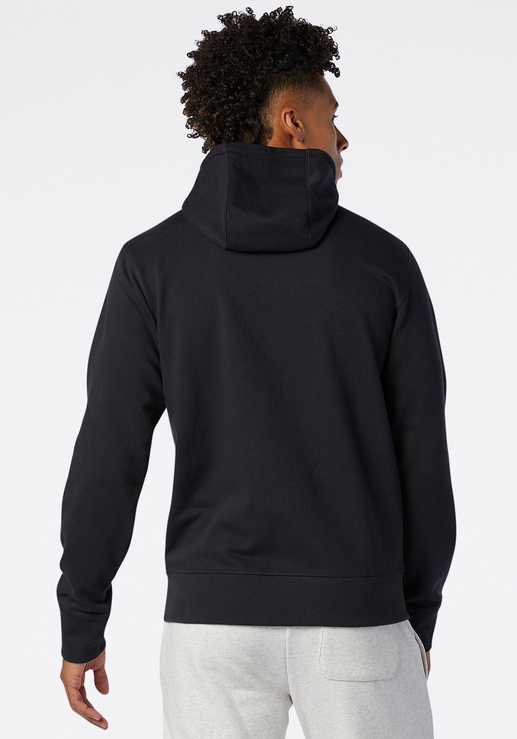 New Balance Sweatjacke NB ESSENTIALS STACKED LOGO FULL ZIP JACKET