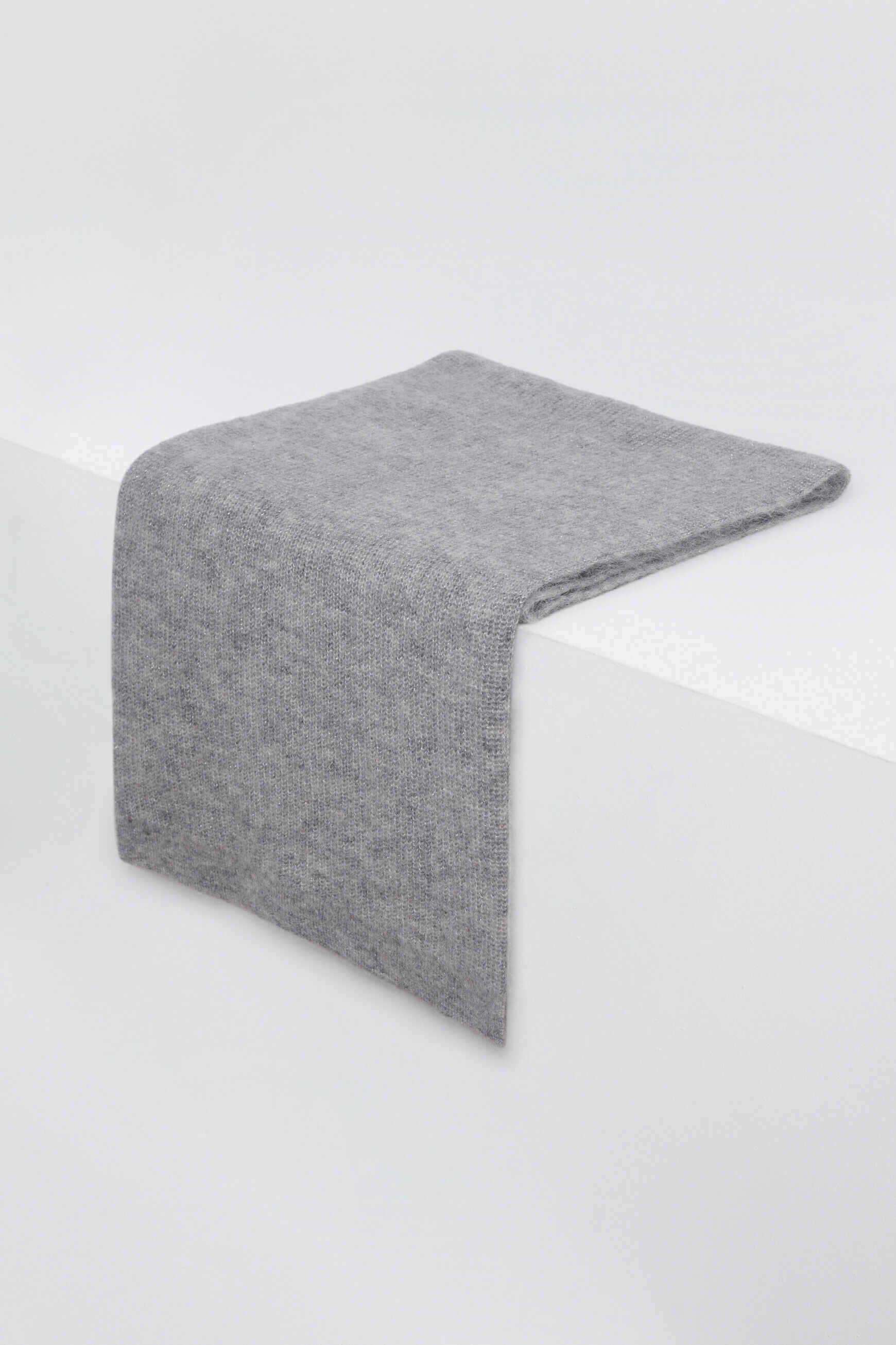 Echarpe danna gris femme