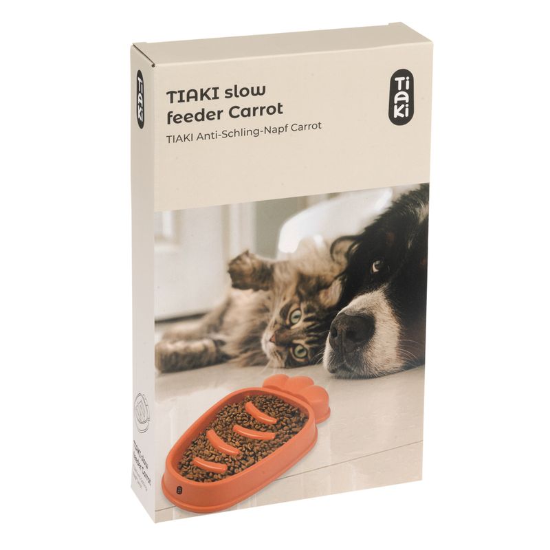 TIAKI Anti-Schling-Napf Karotte zu TOP-Preisen