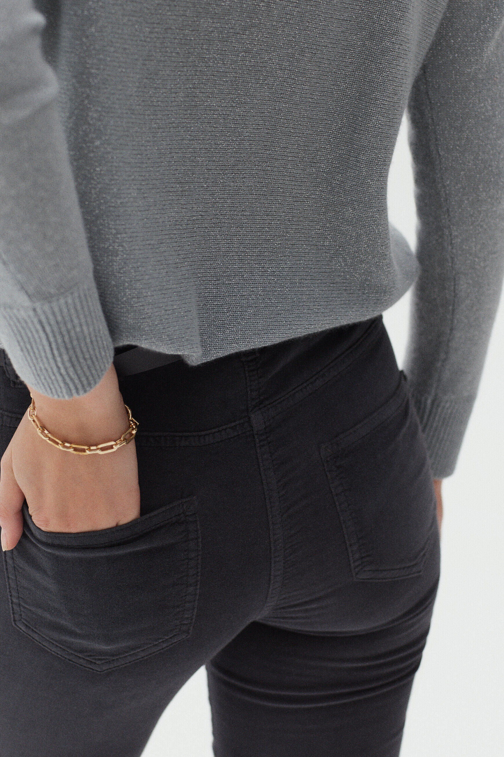 pantalon sylvano gris fonce femme