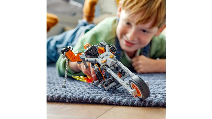 LEGO Marvel 76245 Ghost Rider mit Mech & Bike, Superhelden Set
