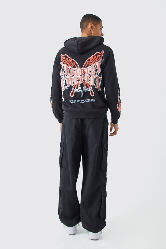 Oversize Limited Edition Hoodie mit Reißverschluss