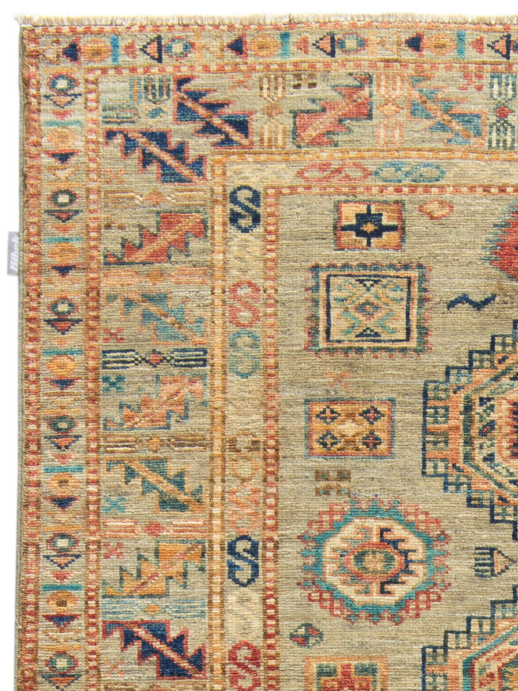 Kazak Ghazni ca. 151 x 195 cm, Unikat / Einzelstück