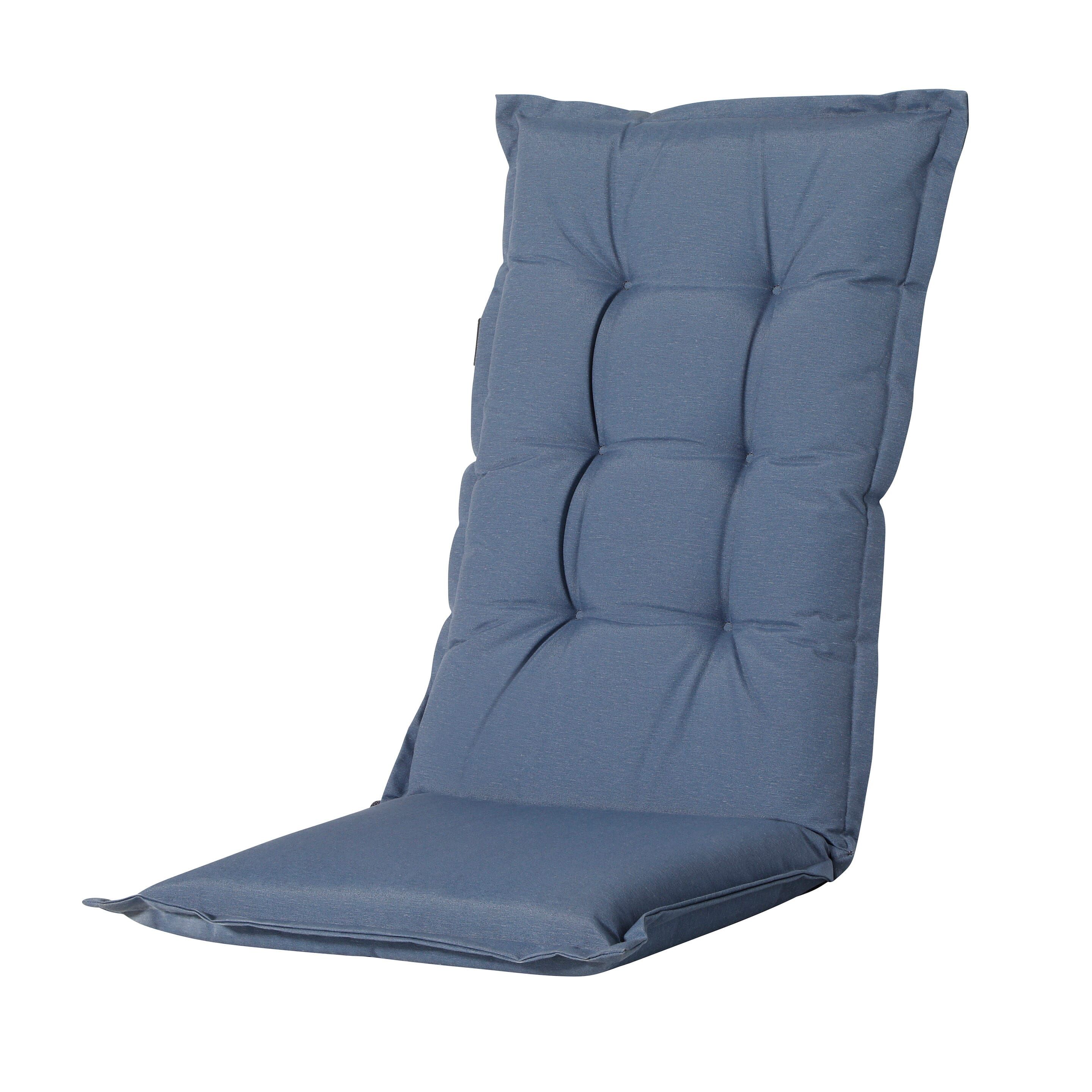 Madison Outdoor Panama Saphirblau 50x123 Kissen mit hoher Rückenlehne