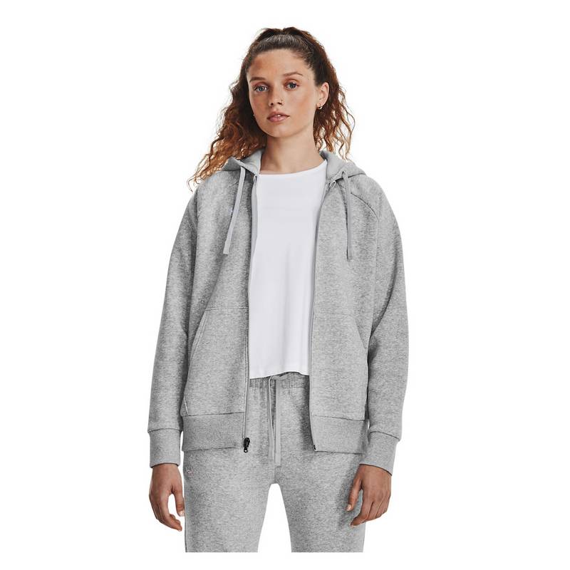 Under Armour Rival Fleece mit durchgehendem Zip Fleecepullover Damen