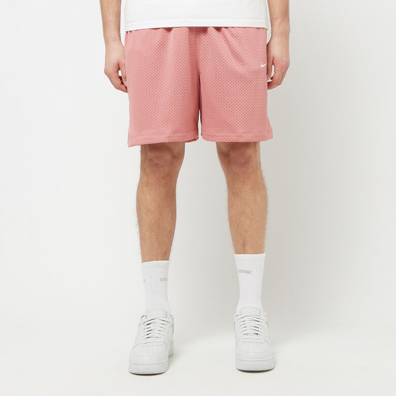 NIKE Solo Swoosh Mesh Short red stardust/white