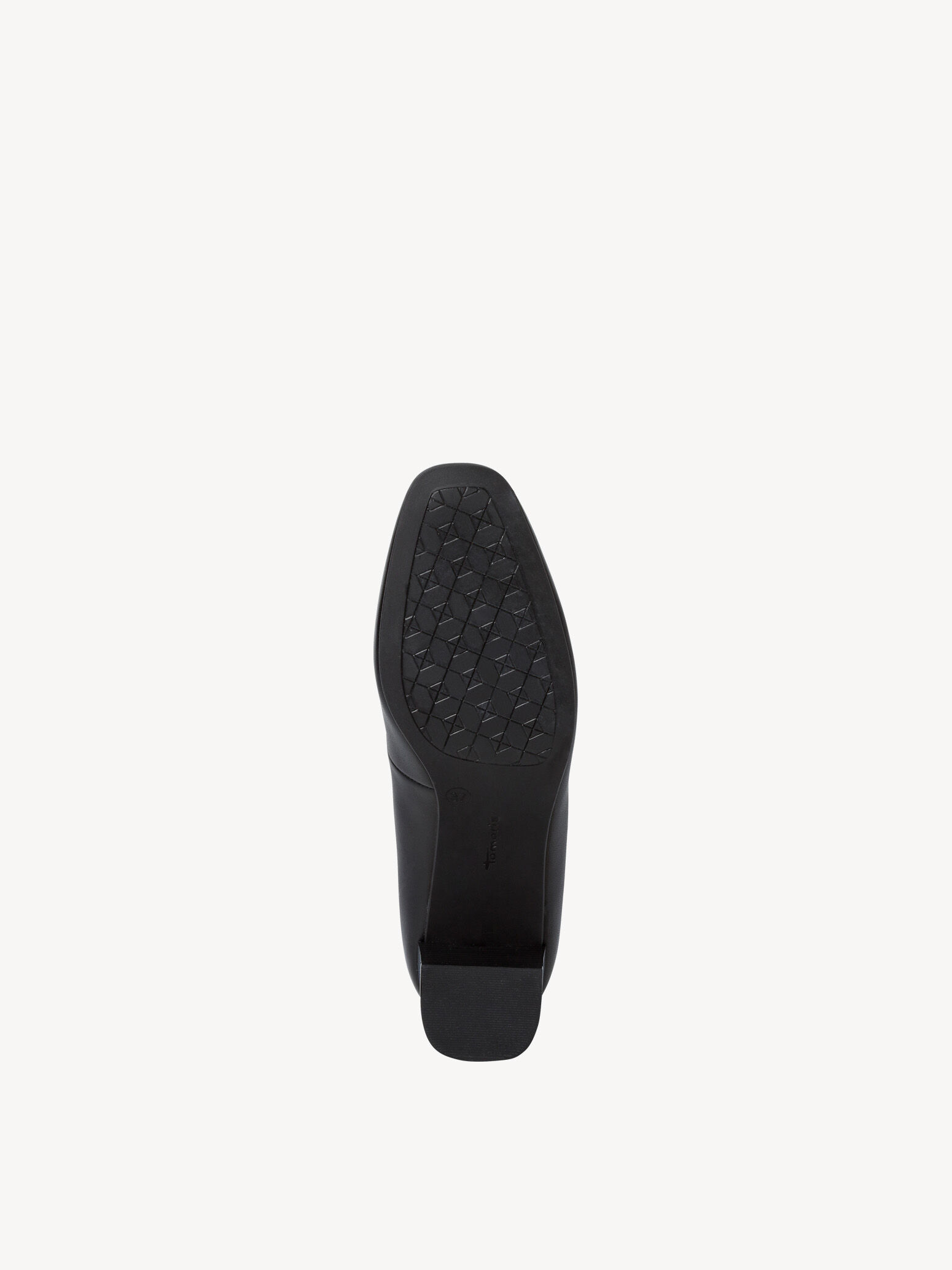 Escarpin en cuir - noir