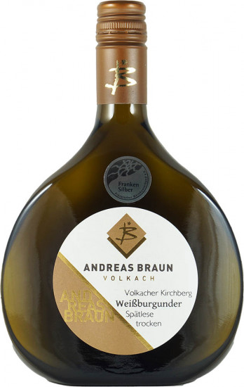 2022 Volkacher Kirchberg Weißer Burgunder Spätlese trocken - Weingut Andreas Braun