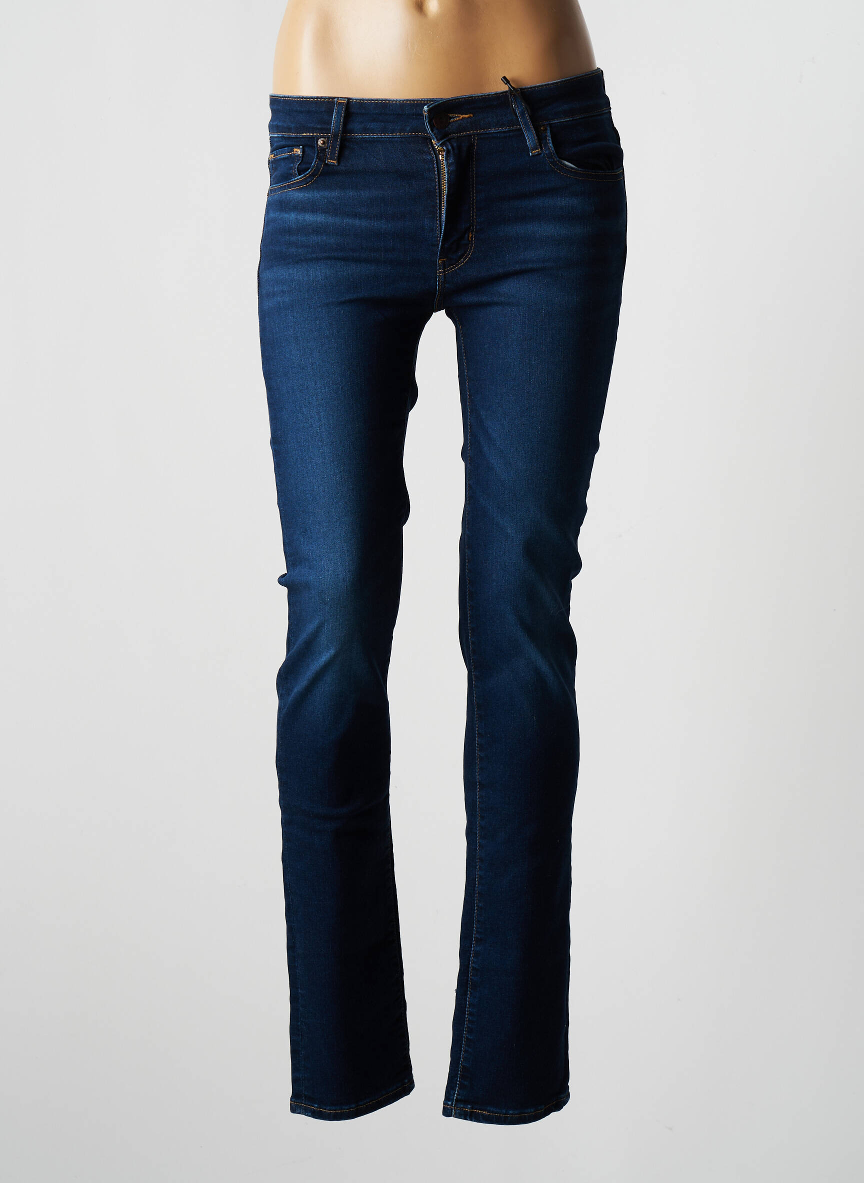 Levis Jeans Coupe Slim Femme couleur bleu