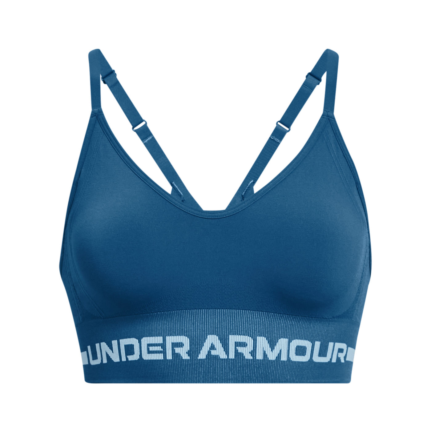 Under Armour Low Long Sport-BH Damen Blau F426
