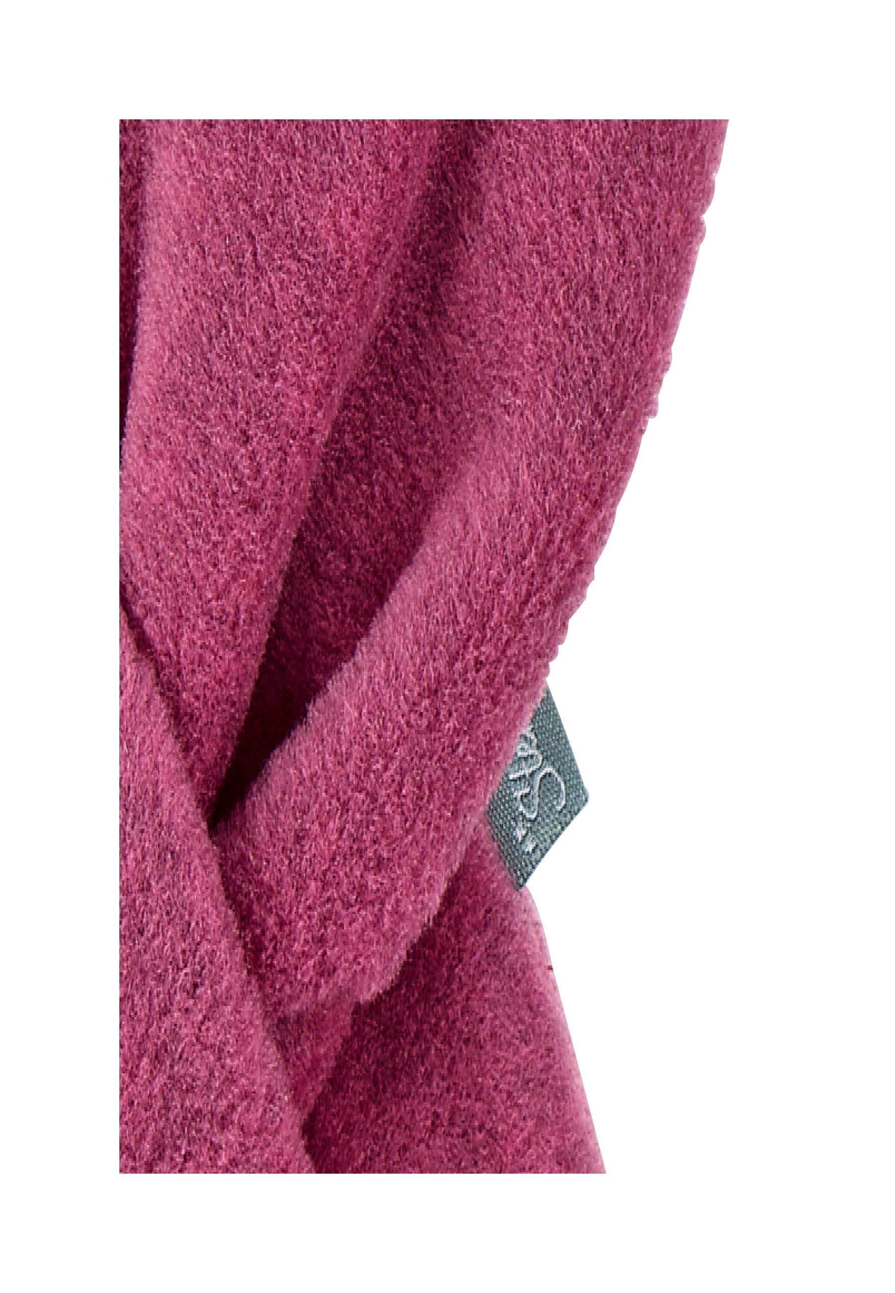 Schal aus Microfleece mit Riegel (Klettverschluss)