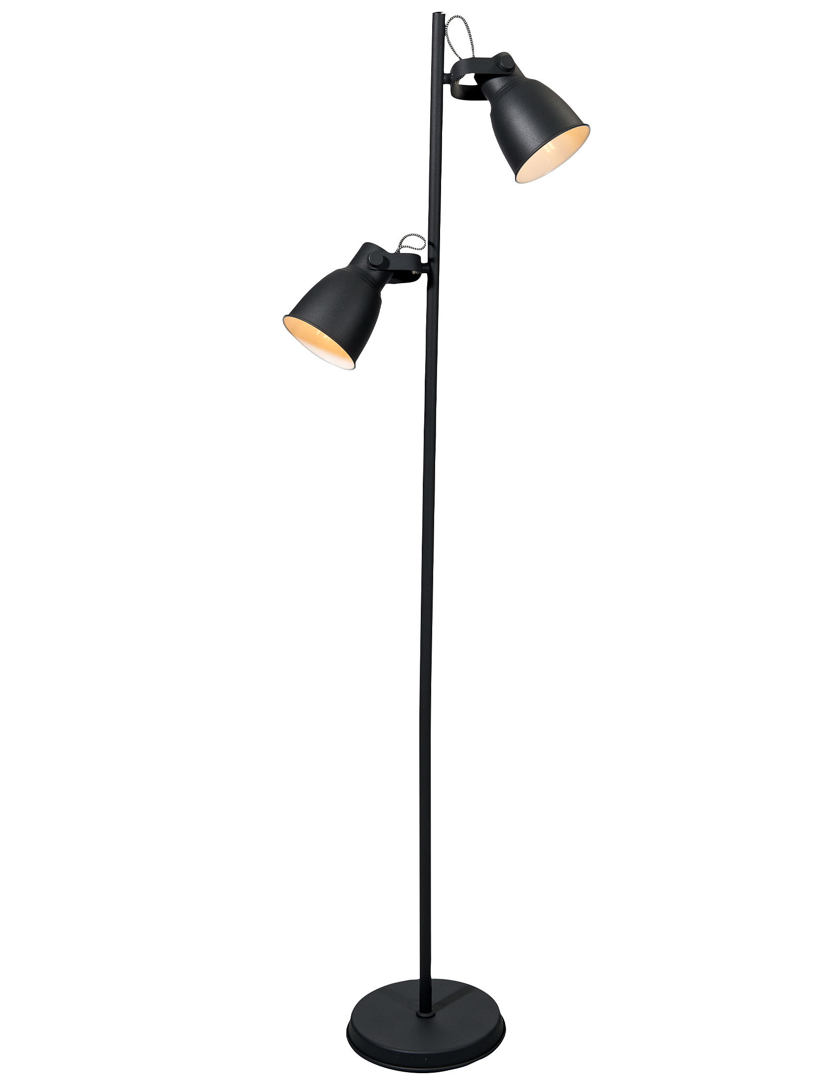 Timelessi Standleuchte, Sand Black