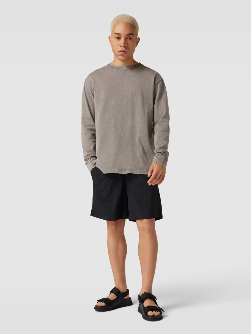 Shorts mit elastischem Bund Modell 'JACOB' in schwarz