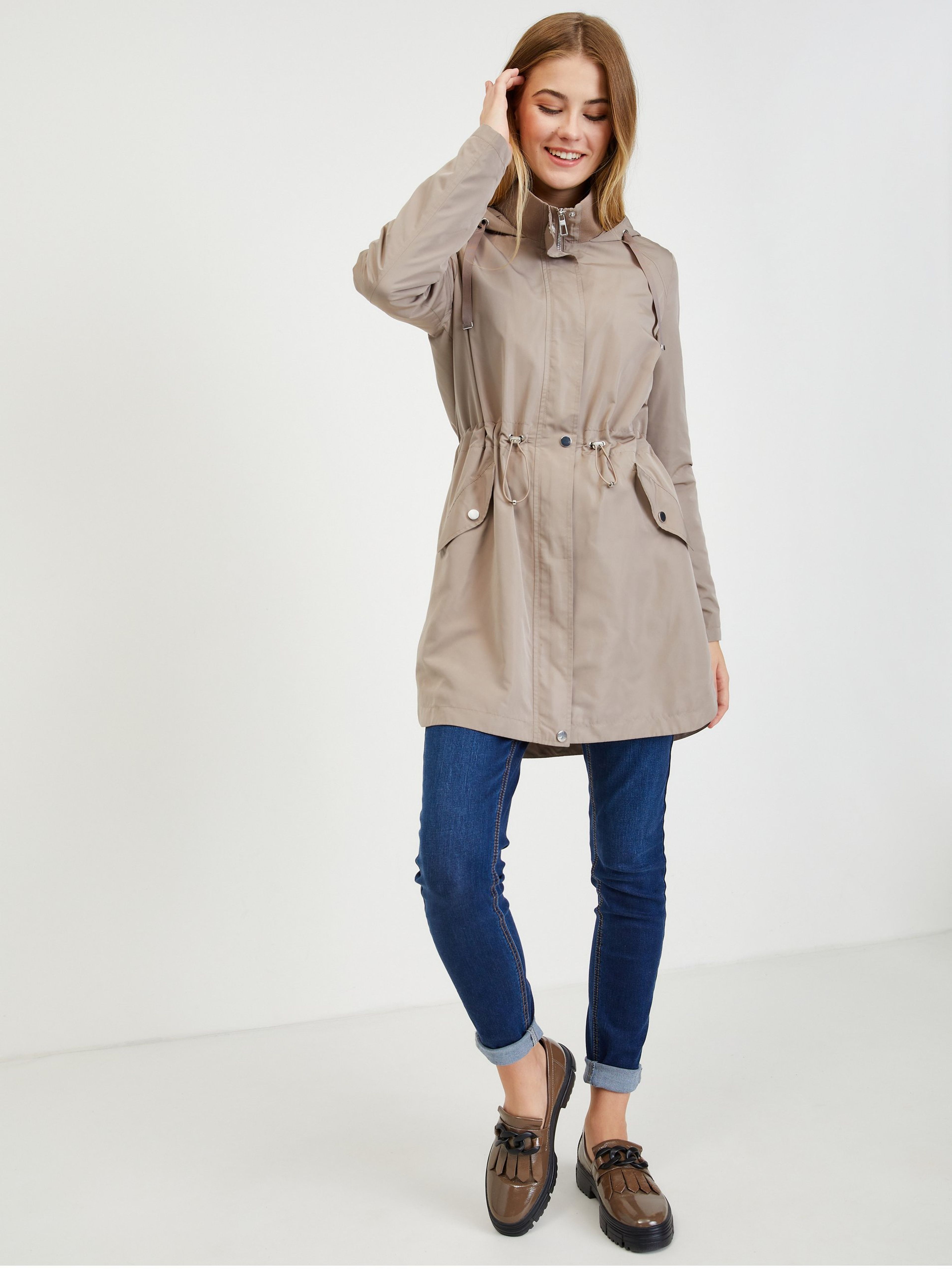 Hellgrauer Damenparka  ORSAY