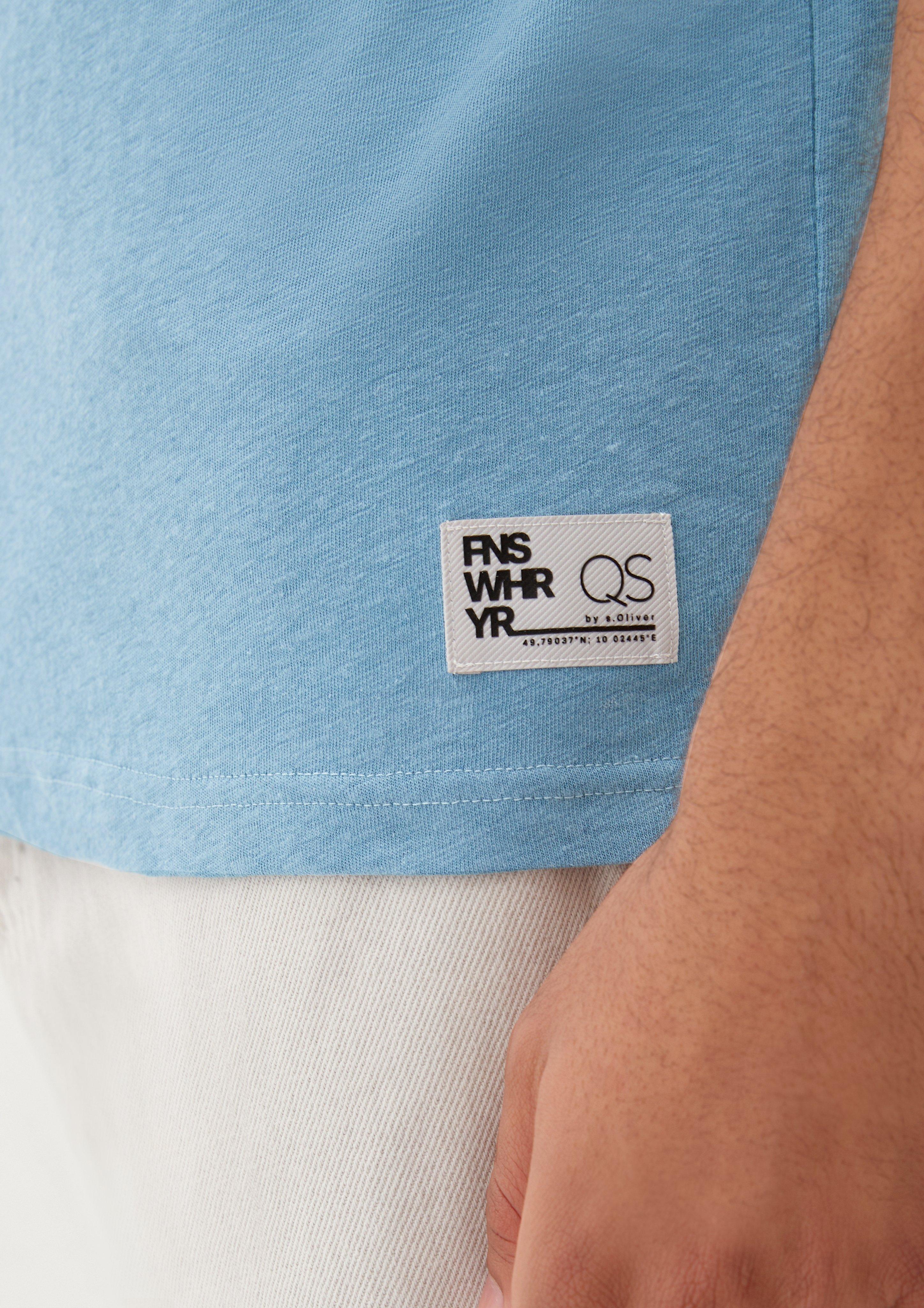 T-Shirt aus Leinenmix  2130377-5196