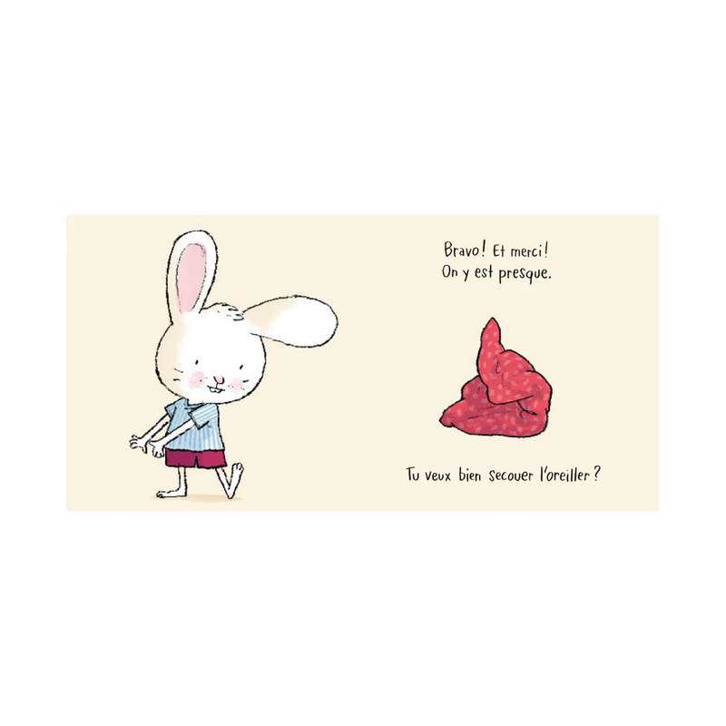 Livre Au lit Petit lapin ! - L'école des loisirs