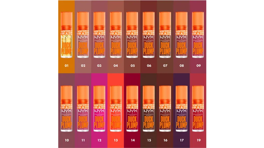 NYX PROFESSIONAL MAKEUP Duck Plump Lip Lacquer 7 g 06 - brick of time
