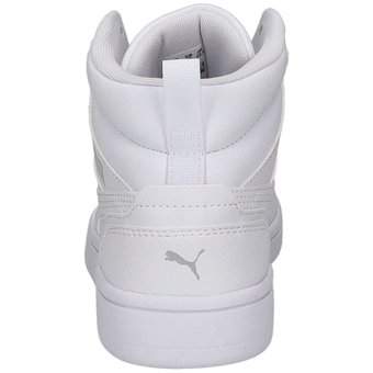 PUMA Rebound V6 Mid Jr Sneaker in weiß