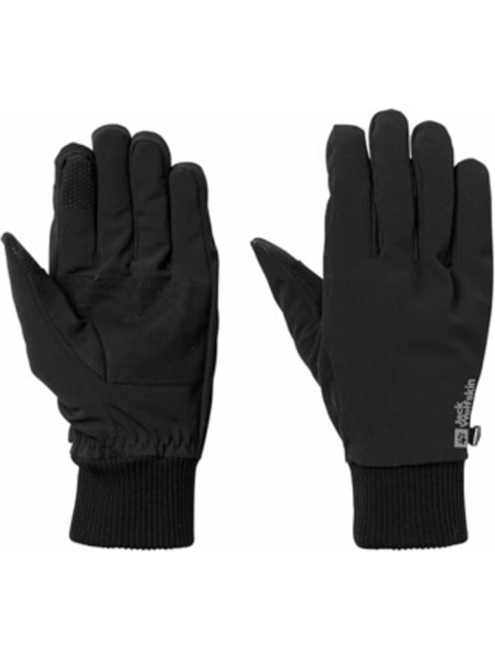 Jack Wolfskin Handschuhe für Herren in schwarz in schwarz günstig kaufen