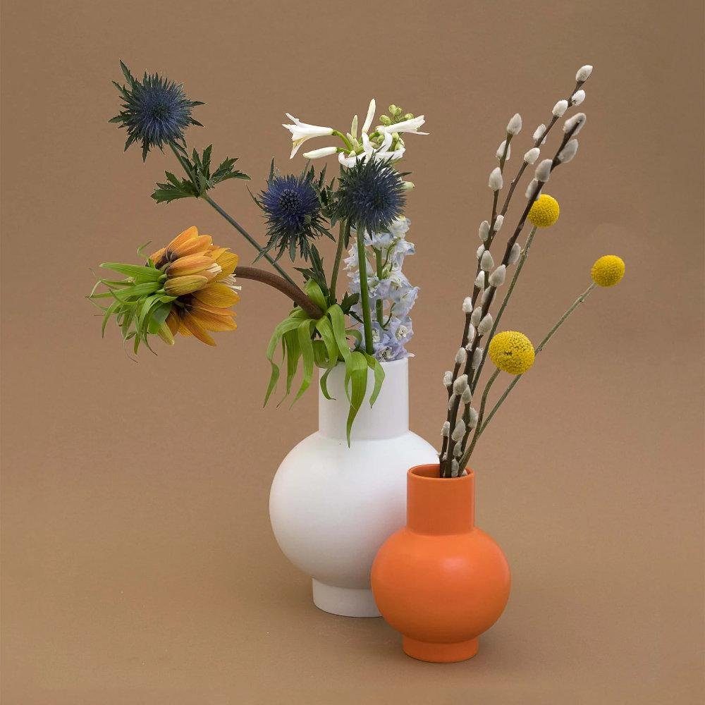 Raawii Dekovase Vase Strøm Vaporous Grey (Large)