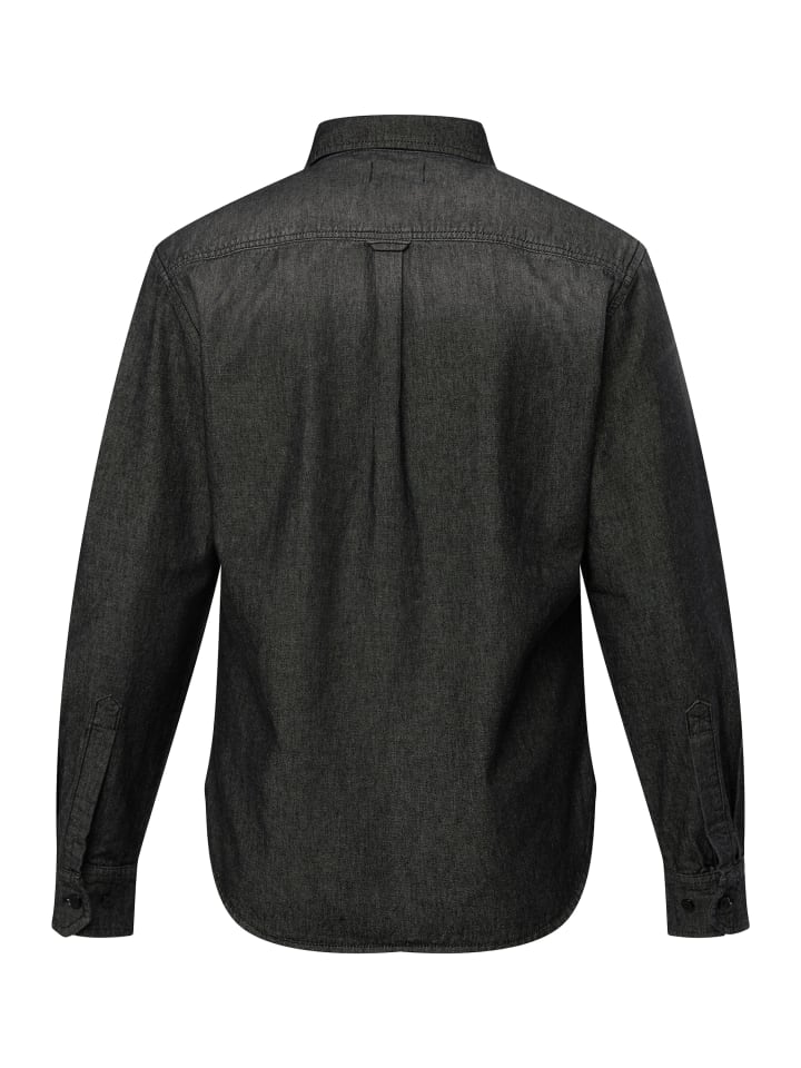 John F. Gee Hemd in black günstig kaufen
