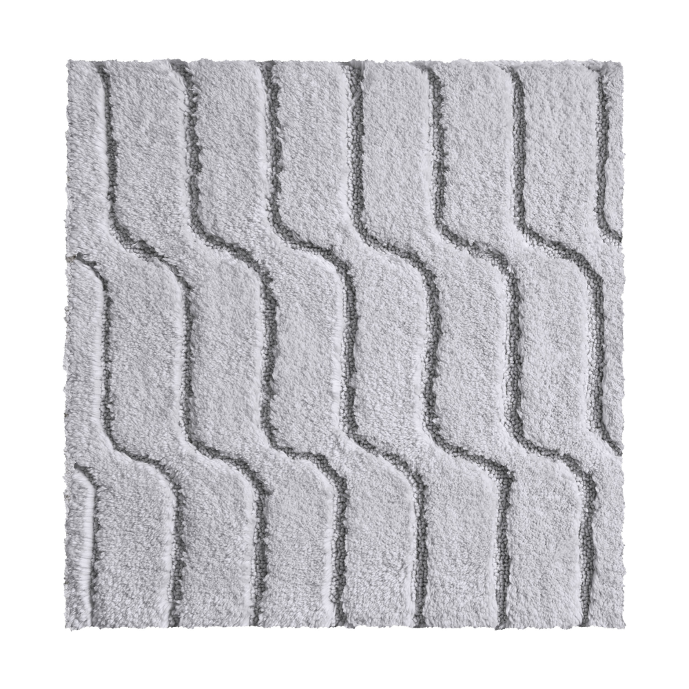 Badteppich Vogue grau