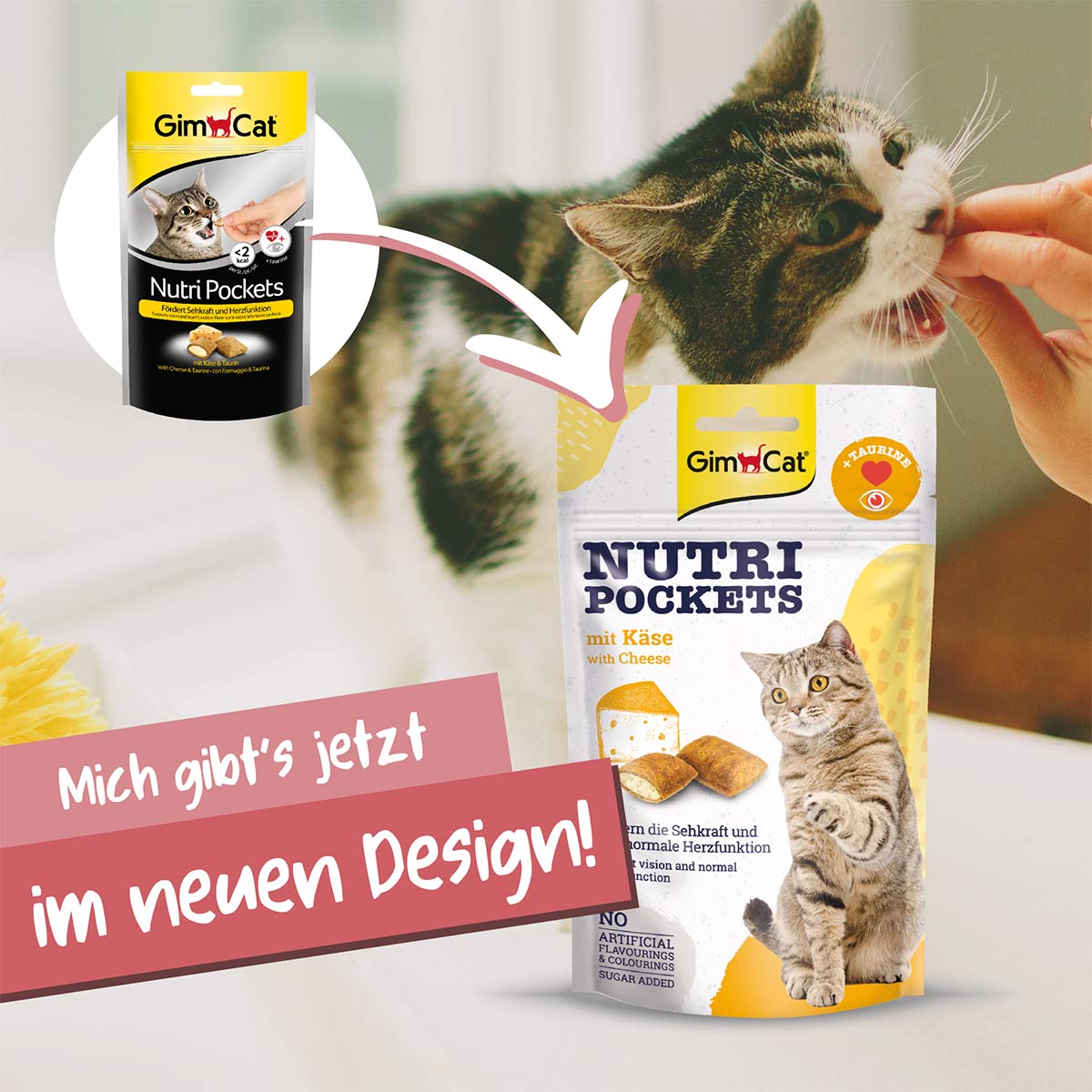GimCat Nutri Pockets mit Käse günstig kaufen