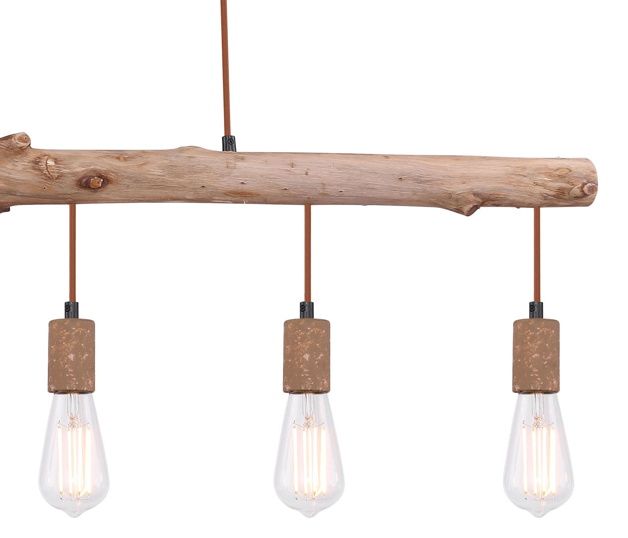 Globo Lighting - JAKOB - Hängeleuchte Metall rostfarben, 5x E27