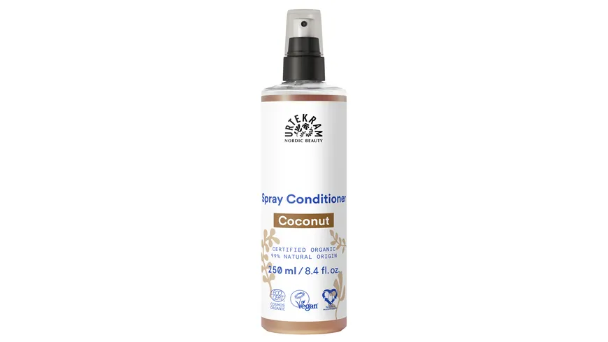 URTEKRAM Conditioner ohne Ausspülen Kokos 250 ml