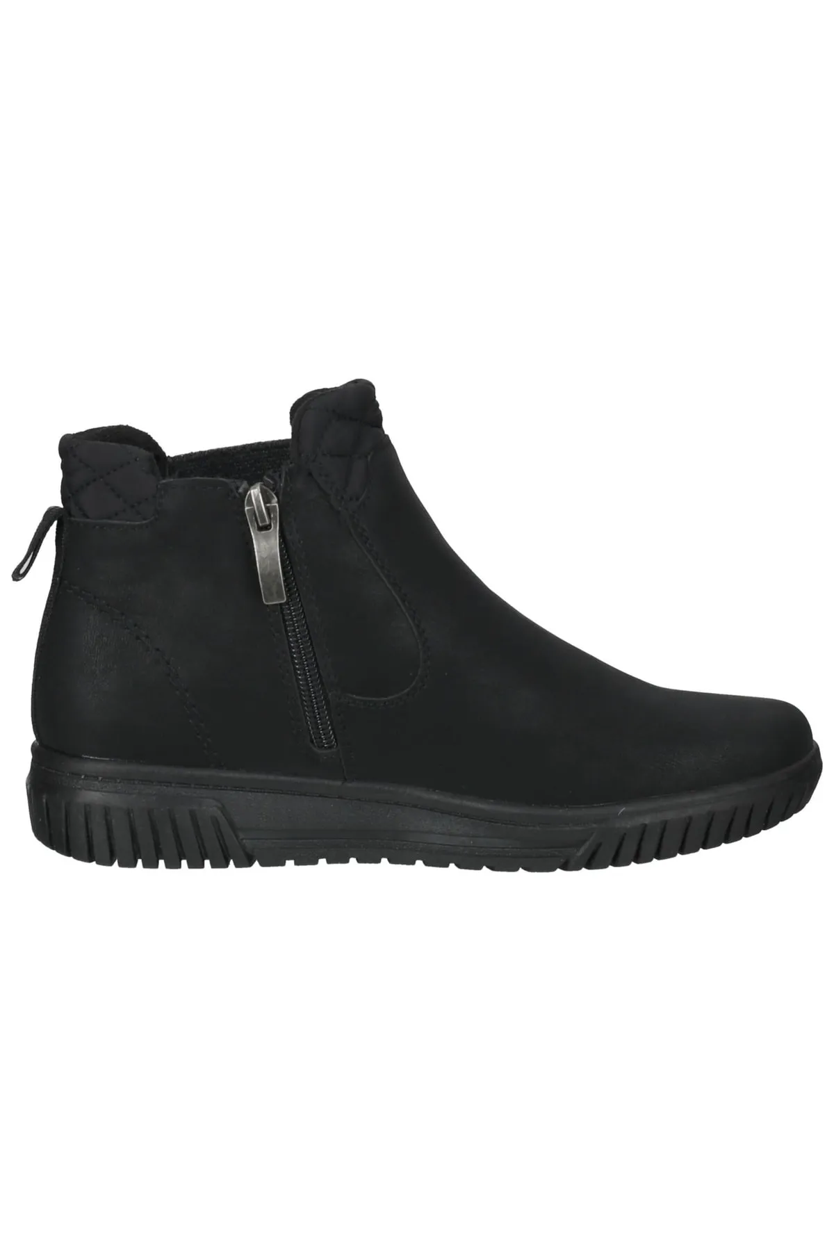 Bama  Stiefelette - Schwarz - Flacher Absatz