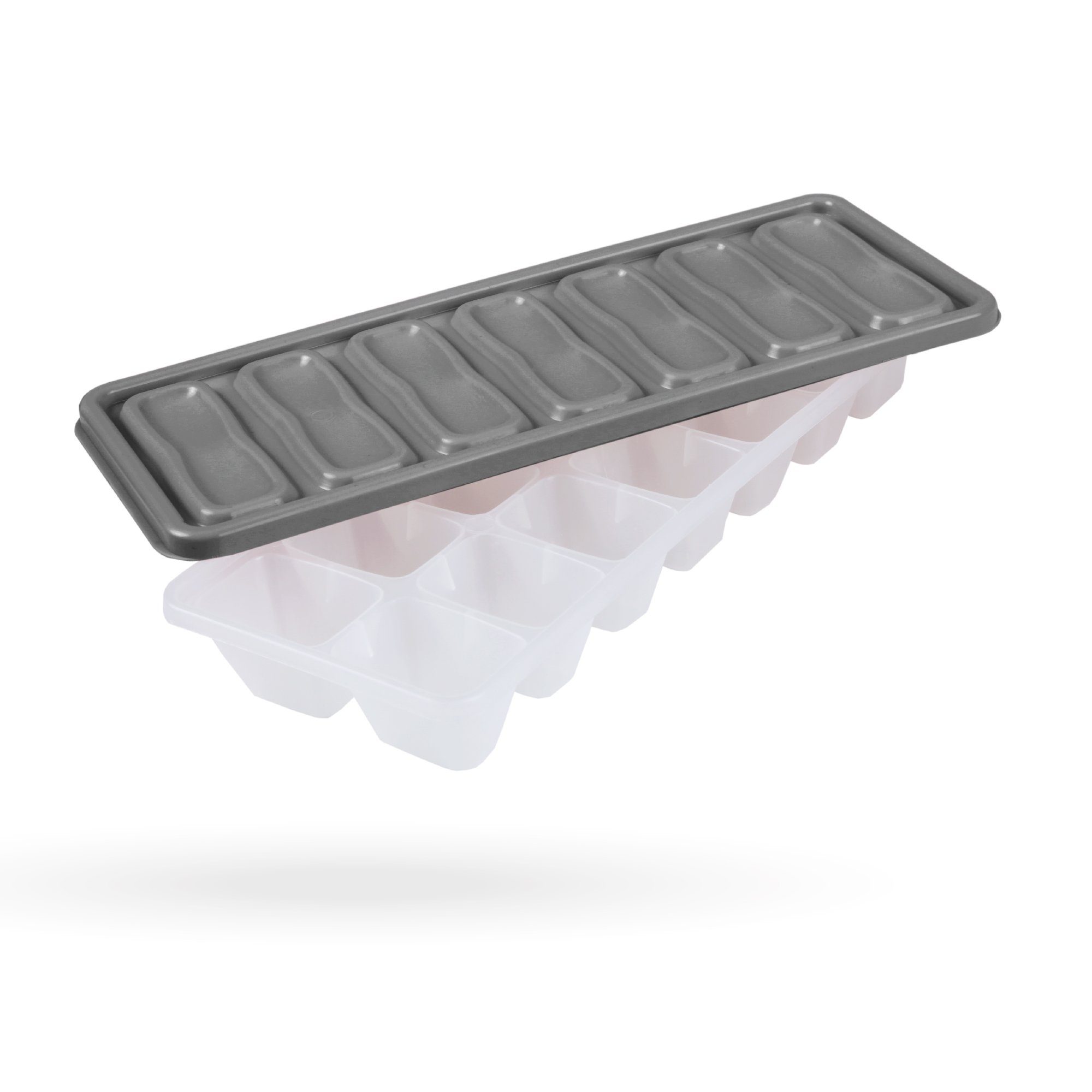 Bestlivings Frischhaltedose Vorratsdose Set, Eiswürfelform mit Deckel, Eiswürfelbox für Gefrierschrank, Cocktail, Whisky, Wasser, Limo