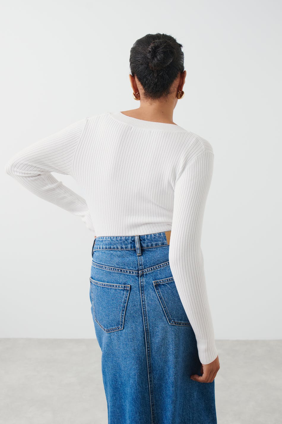 Long sleeve knitted top