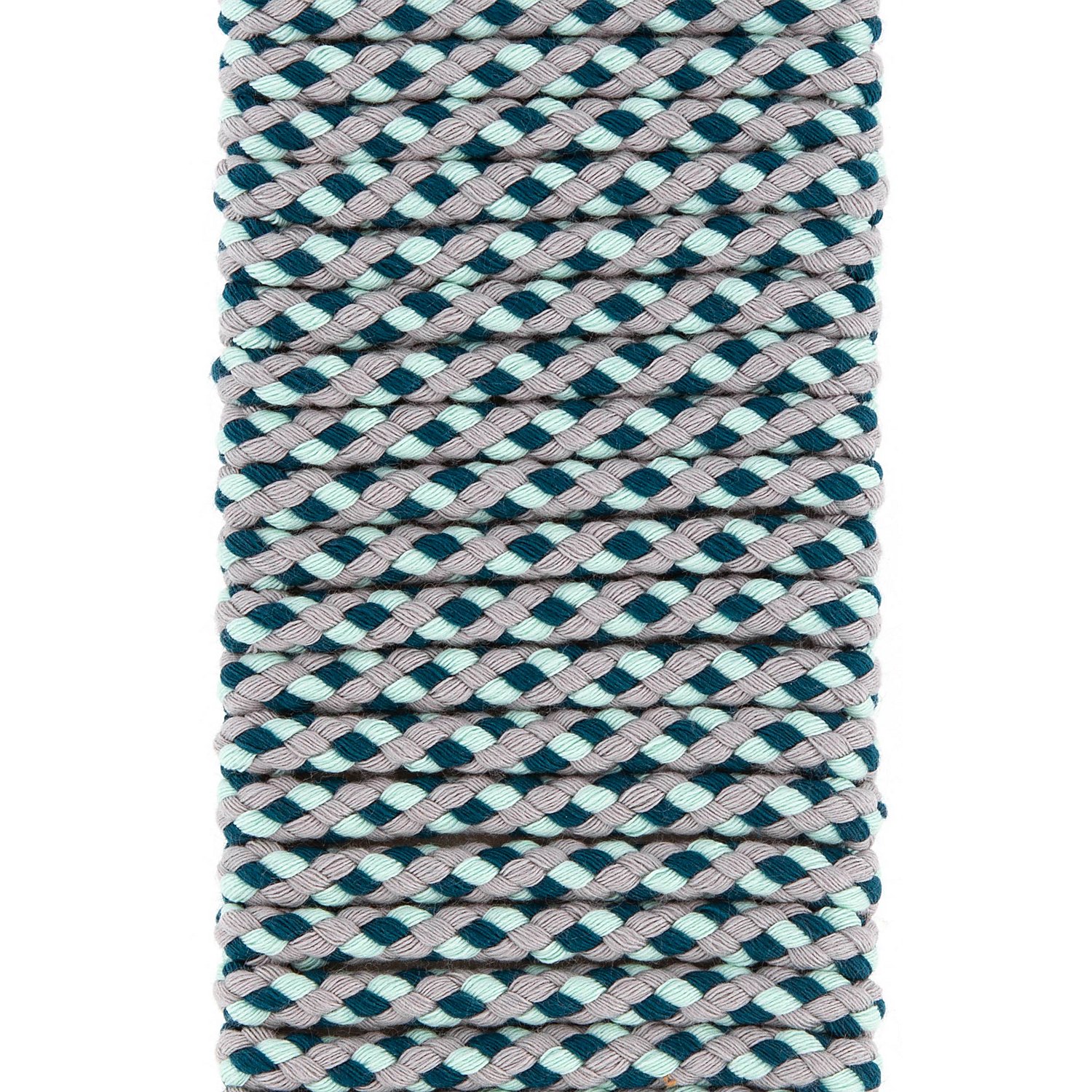 buttinette Kordel für Bekleidung, petrol color, Ø 8 mm, Länge: 5 m