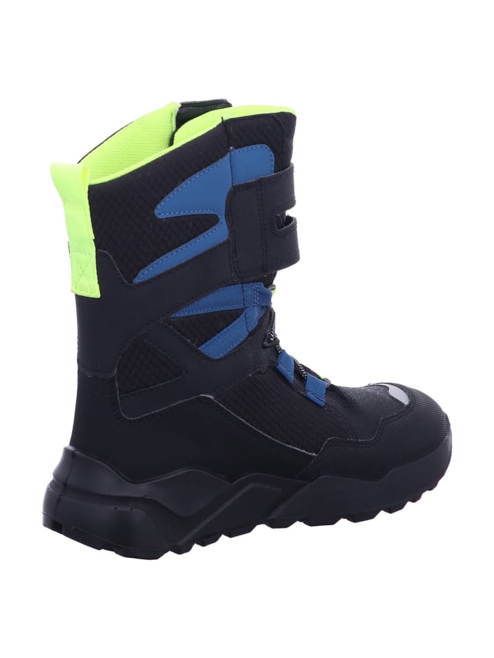 superfit Winterstiefeletten ROCKET in schwarz/gelb günstig kaufen