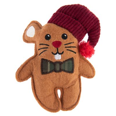 Katzenspielzeug Lebkuchen-Maus & Rentier