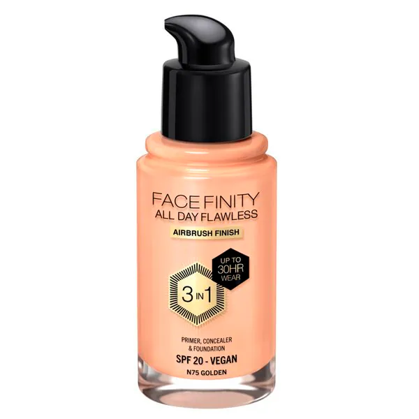 Max Factor Facefinity All Day Flawless N75 Golden alapozó 30ml