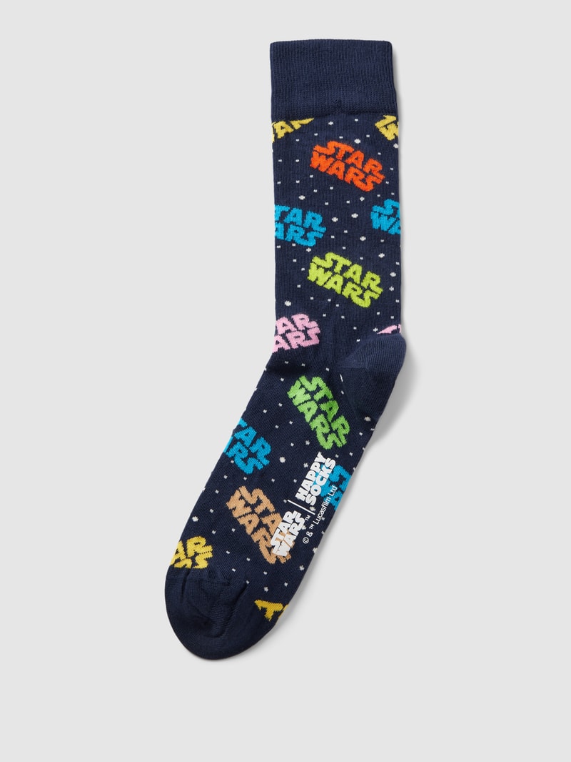 Socken mit Motiv-Print Modell 'Star Wars™️' in dunkelblau
