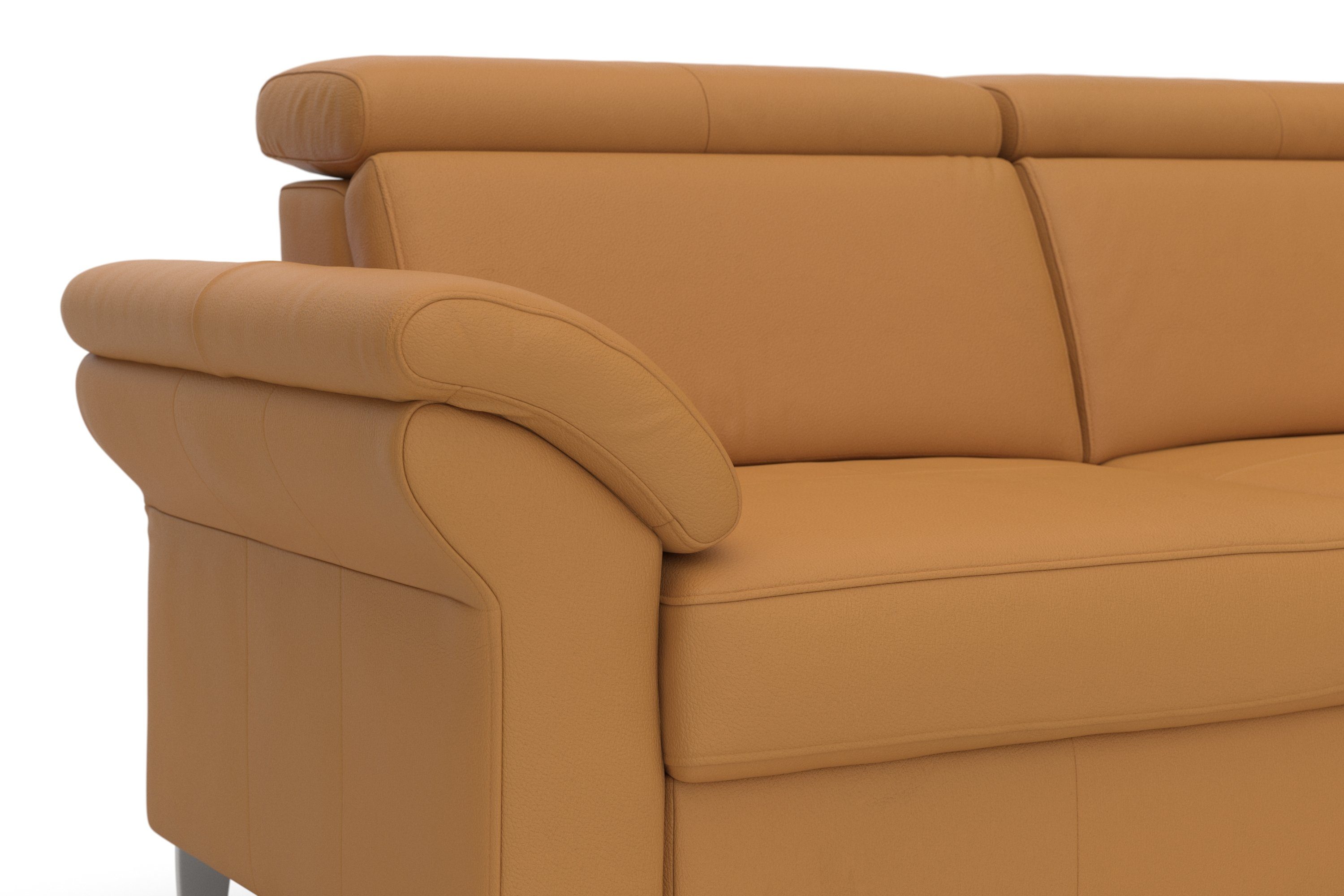 sit&more 2,5-Sitzer Arngast, inklusive Federkern und Kopfteilverstellung