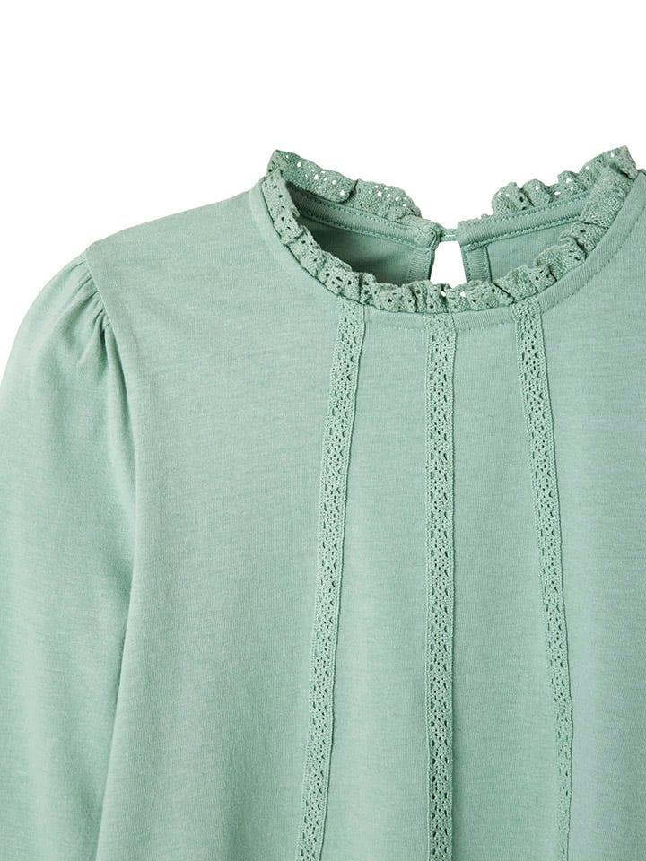 vertbaudet Bluse in Grün günstig kaufen
