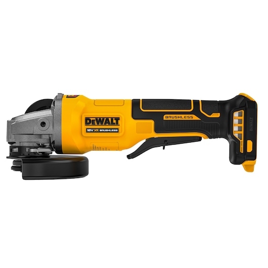 DeWalt DCG408NT-XJ 18V XR Угаона брусилица 125mm Дечји прекидач у TSTAK кућишту без батерија и пуњача