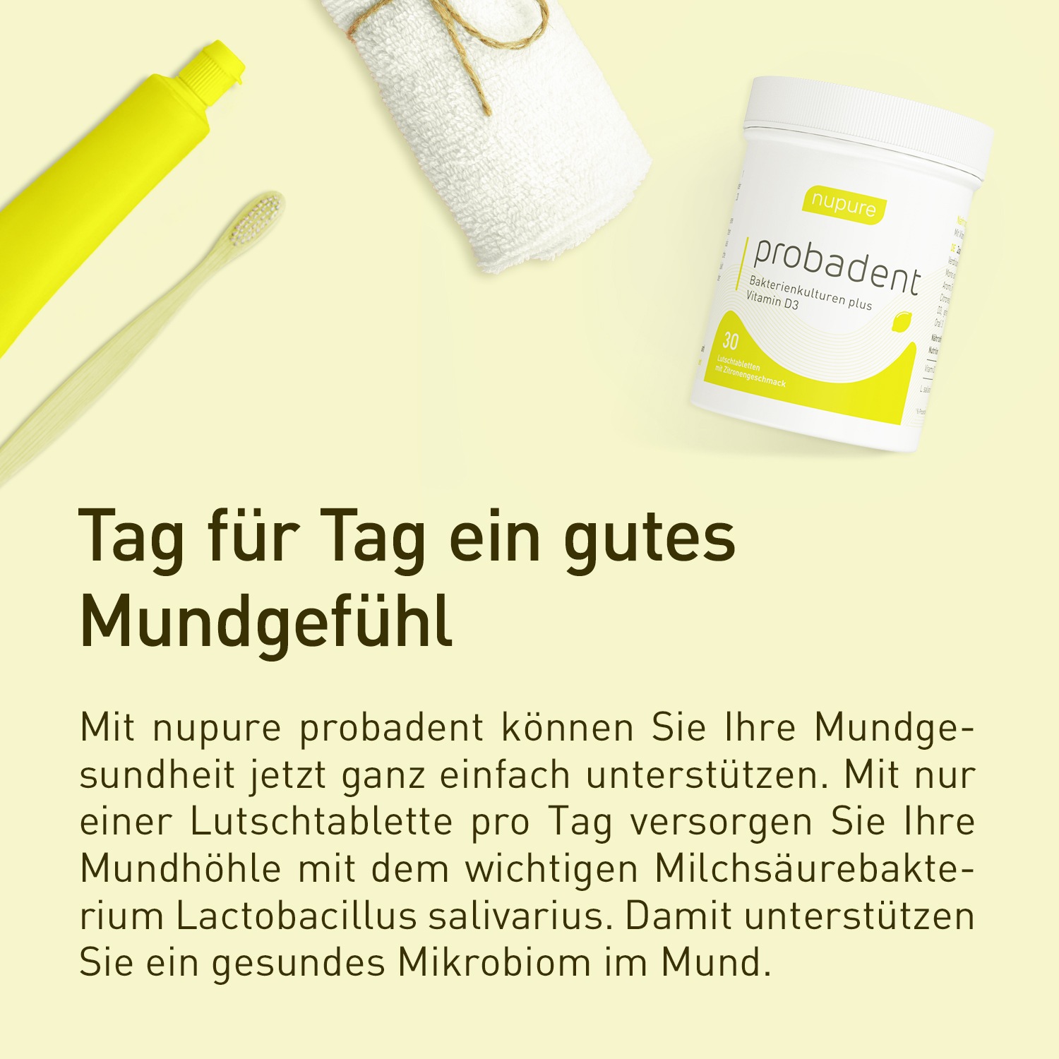 probadent Probiotikum bei Mundgeruch Lut.