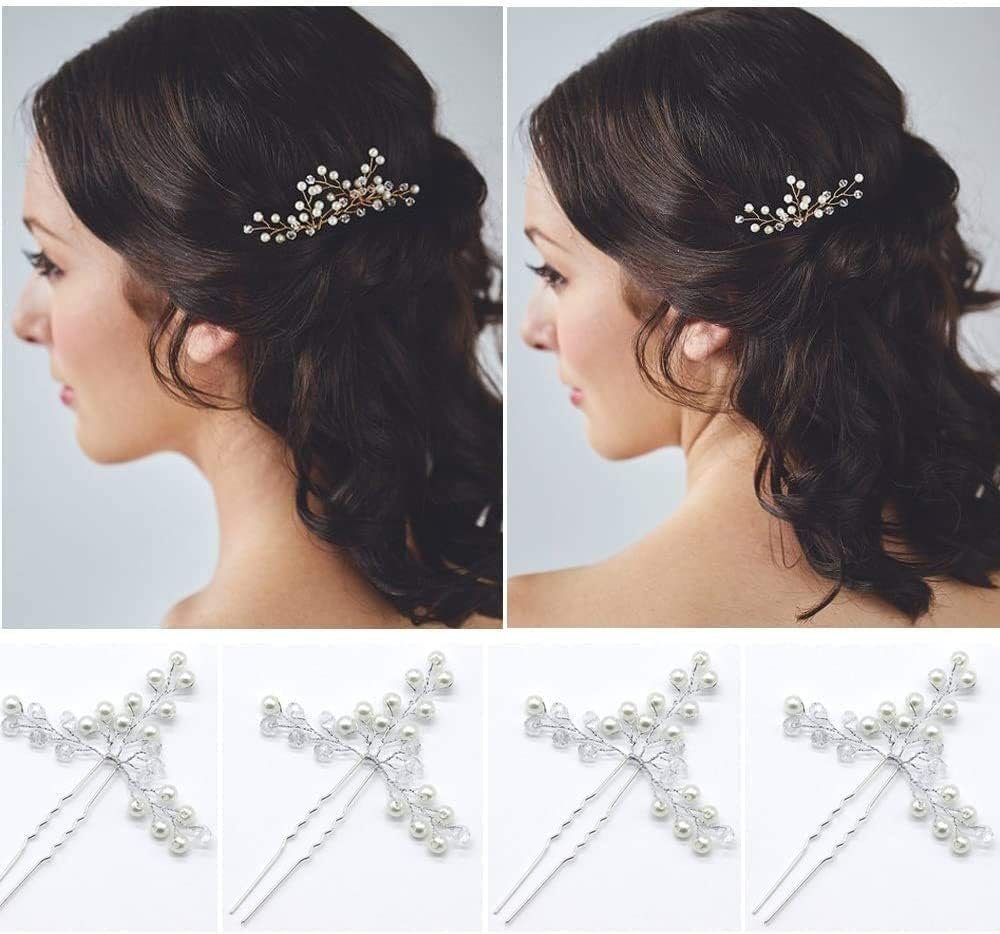 Ronner UG Haarband Haarschmuck Hochzeit Stirnband Kristall Haar Rattan Vintage Damen 50cm, Geeignet für verschiedene Anlässe, 1-tlg., Haarmanagement, Einfach zu verwenden
