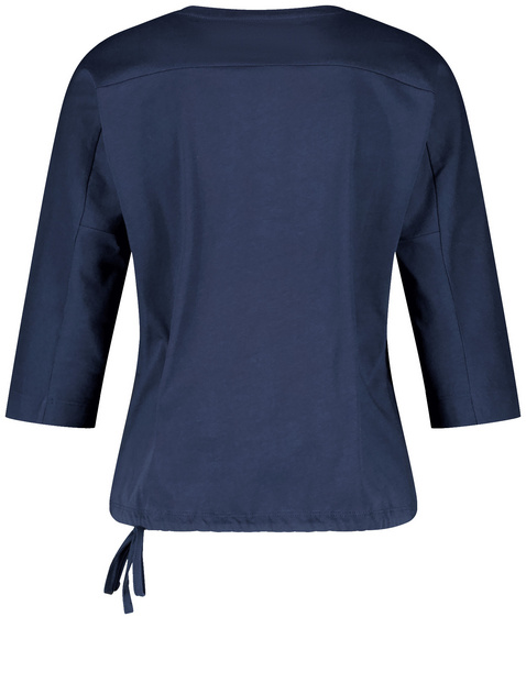 3/4 Arm Shirt mit Tunnelband