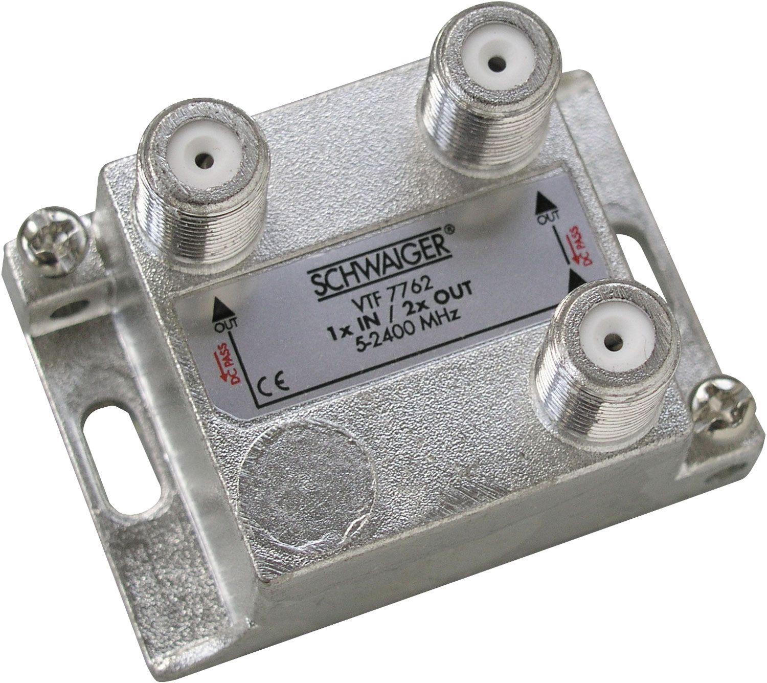 Schwaiger VTF776 2-fach 4 dB Verteiler