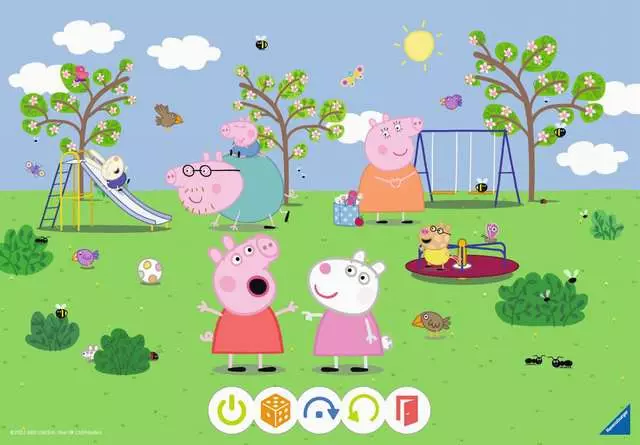 Kinderpuzzle ab 4 Jahren - tiptoi® Puzzle für kleine Entdecker: Peppa Pig - 24 Teile