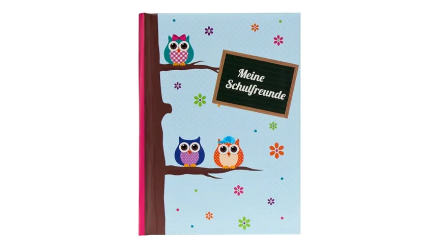 goldbuch Freundebuch Eule