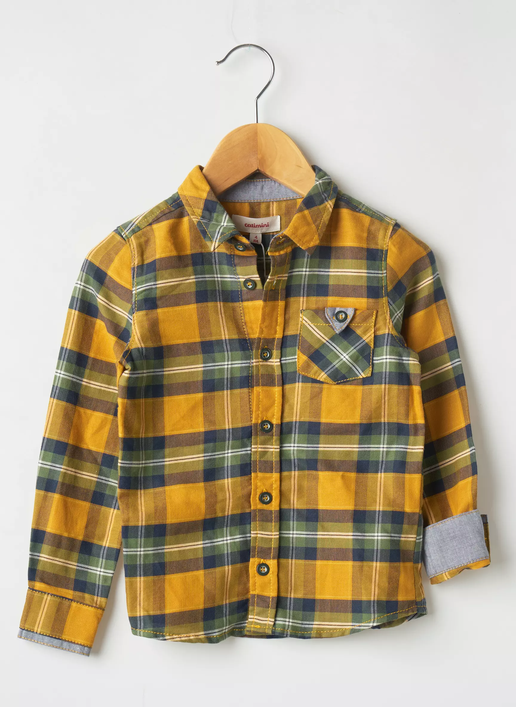 Catimini Manches Longues Garcon couleur jaune